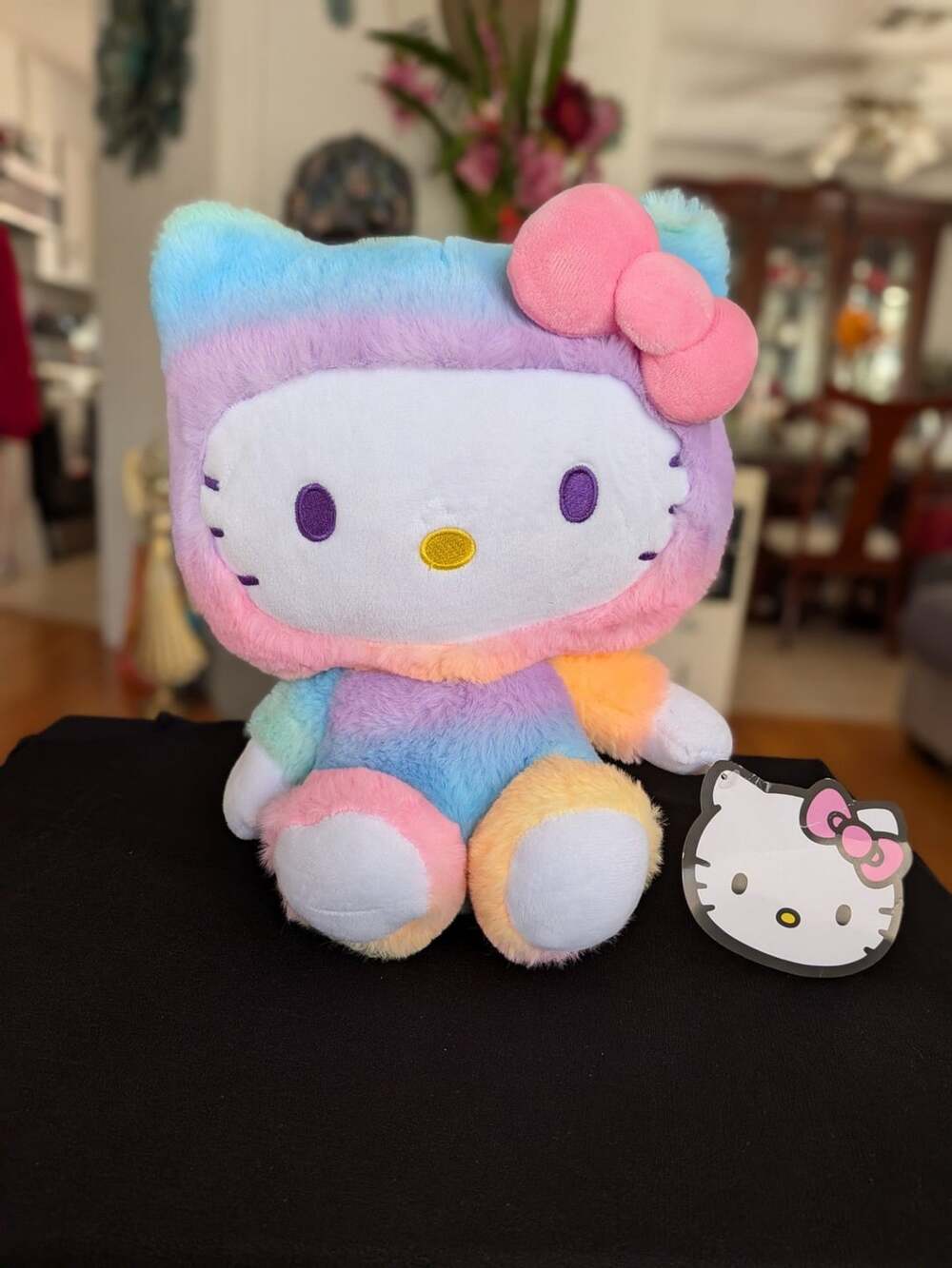 Hello Kitty 11.5" Rainbow Sherbet Plush Toy by Fiesta Sanrio